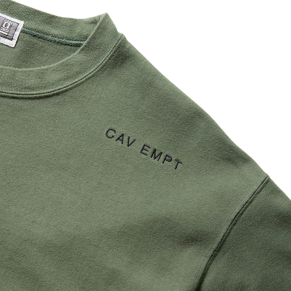 Cav Empt T-Shirts OVERDYE ORNAMENT HEAVY LONG SLEEVE TEE