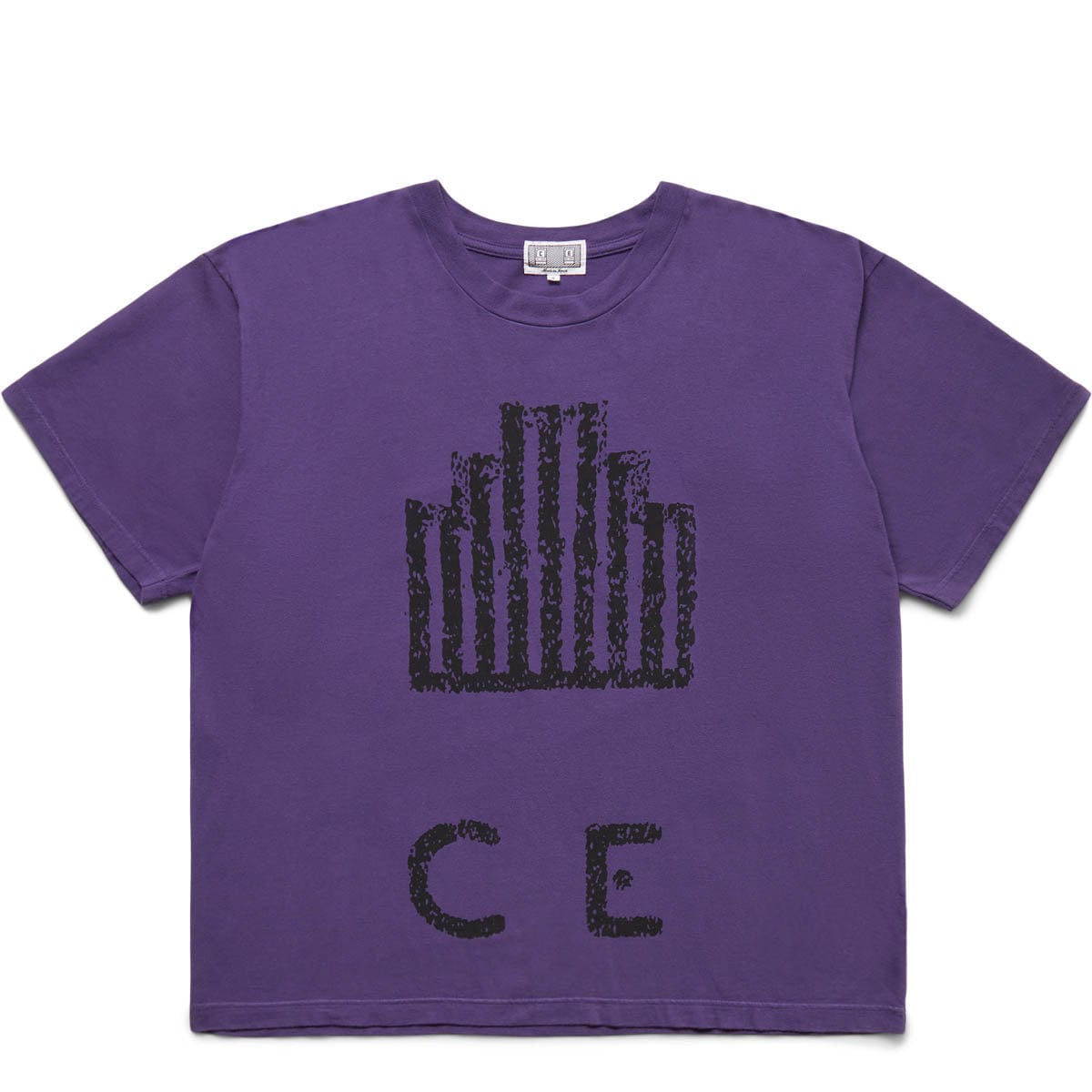 OVERDYE STAMPED CE BIG T PURPLE | GmarShops