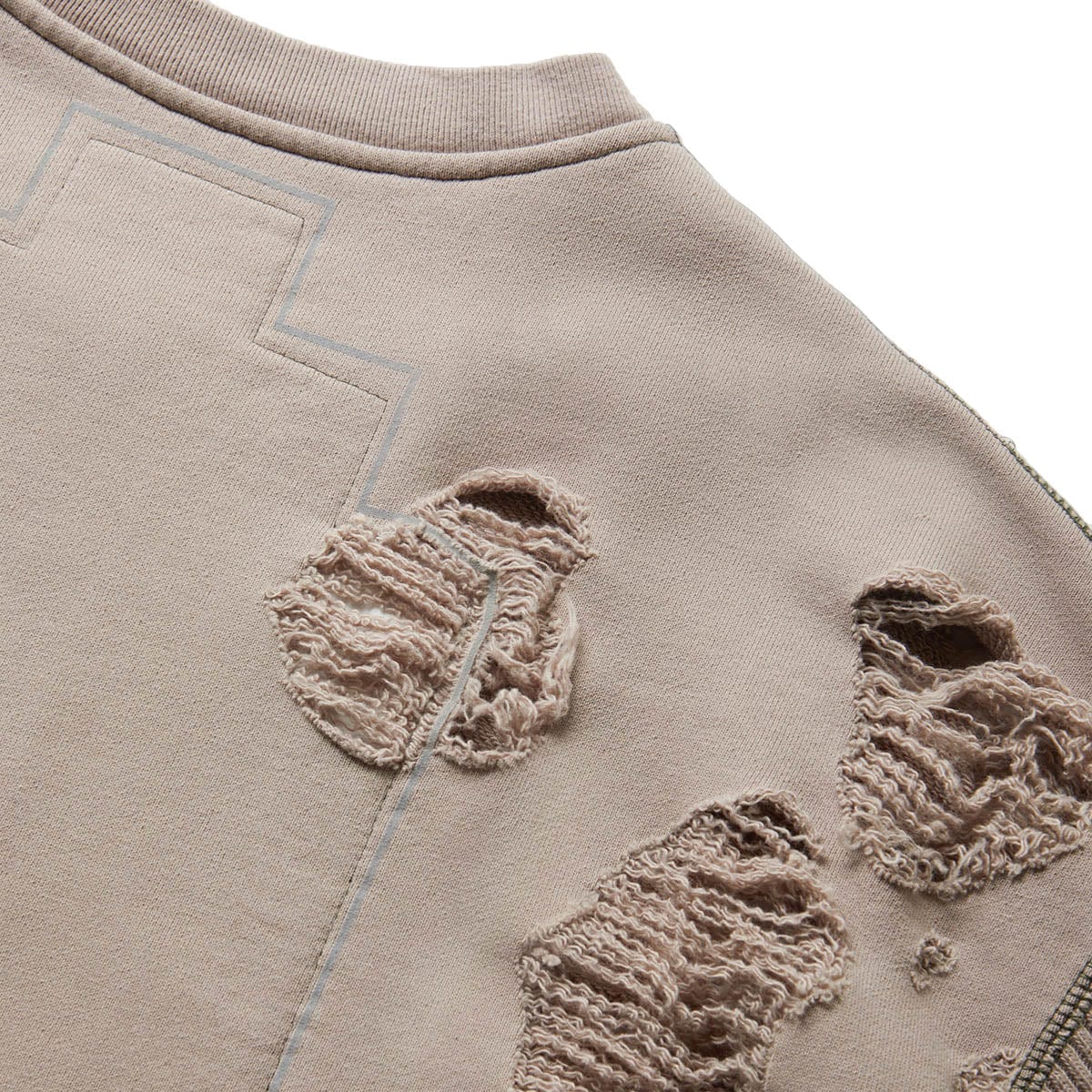 Cav Empt Hoodies & Sweatshirts PLAGUE WIDE RIB CUT ZIP SWEATSHIRT