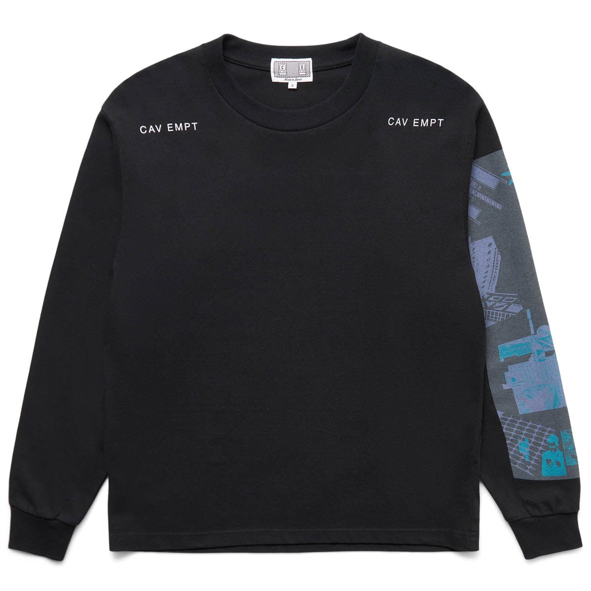 REORIENTATION LONG SLEEVE T BLACK | Bodega