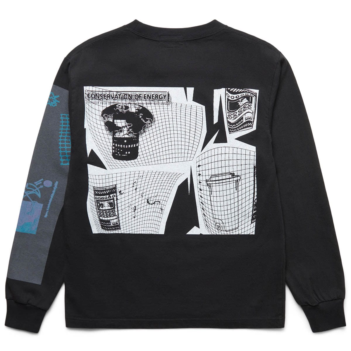 REORIENTATION LONG SLEEVE T BLACK | Bodega