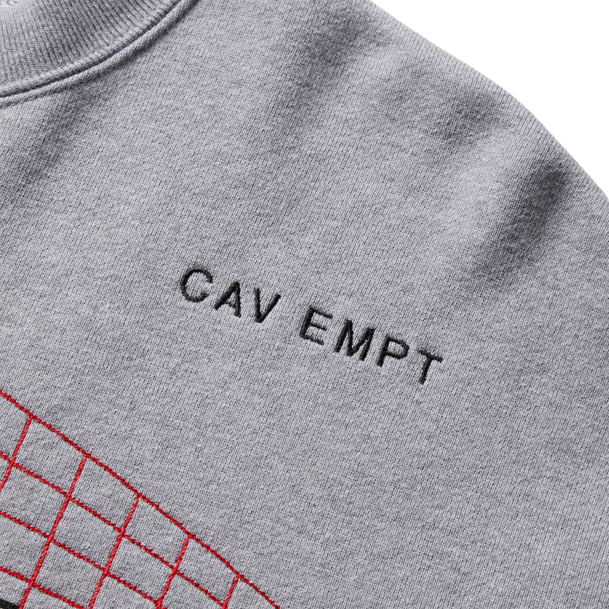 Cav Empt Hoodies & Sweatshirts WASTE GRID CREW NECK