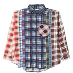 Load image into Gallery viewer, Needles Shirts ASSORTED / L 7 CUTS FLANNEL SHIRT SS21 39
