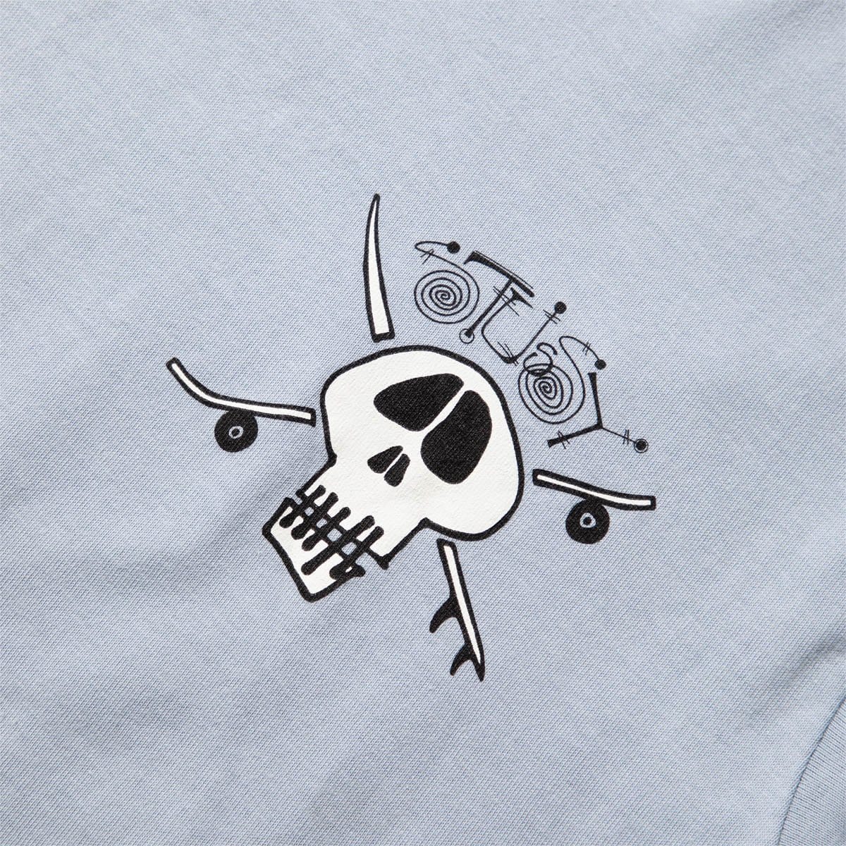 Stüssy T-Shirts SURF SKATE SKULL TEE