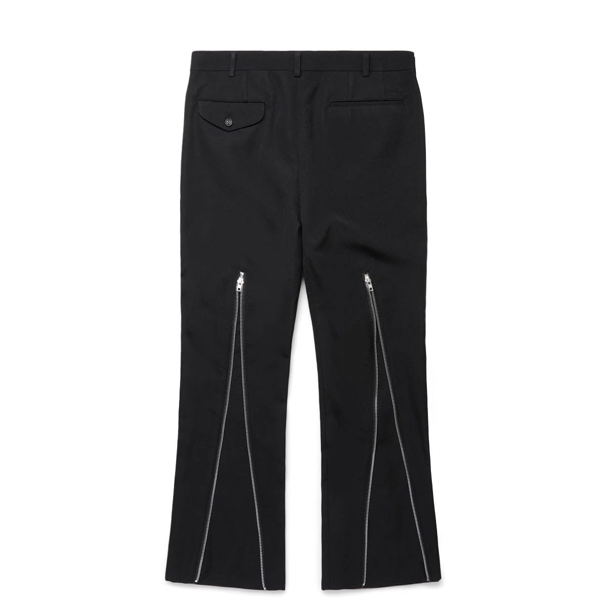 Comme des Garçons Homme Plus Black Zip Trousers