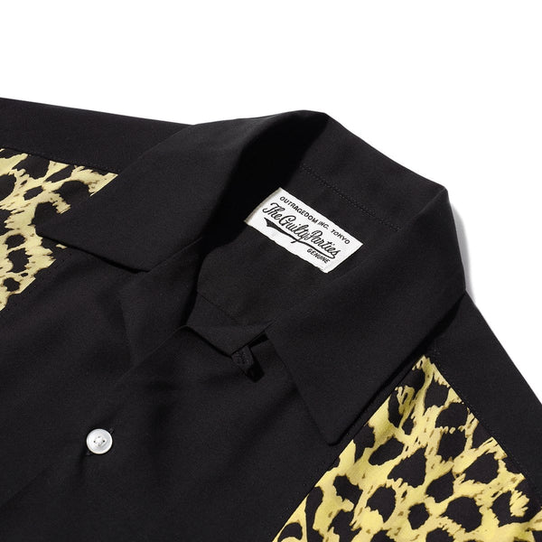 TWO-TONE 50'S SHIRT (TYPE-3) Black-Beige – Bodega