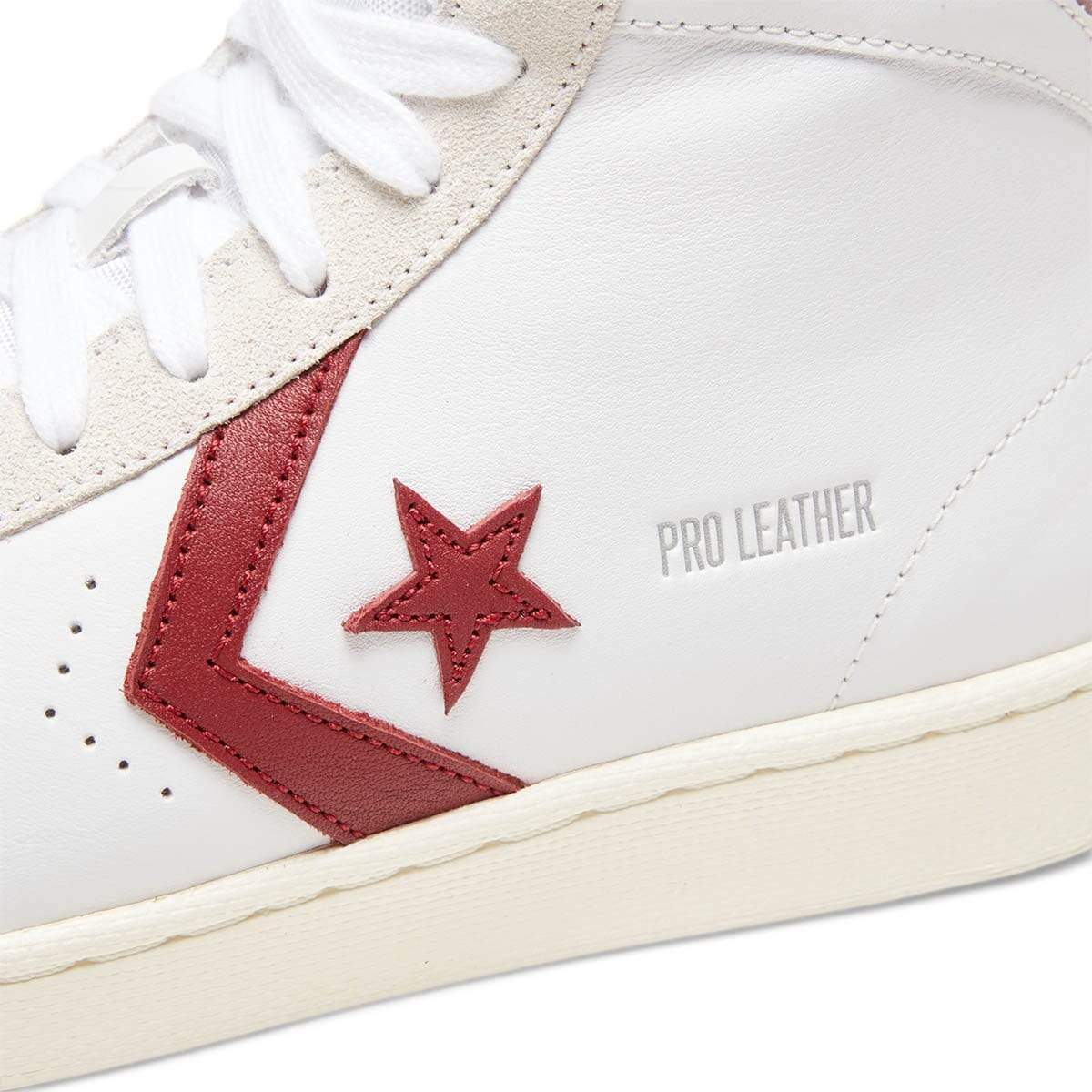 Converse pro leather high top red hotsell