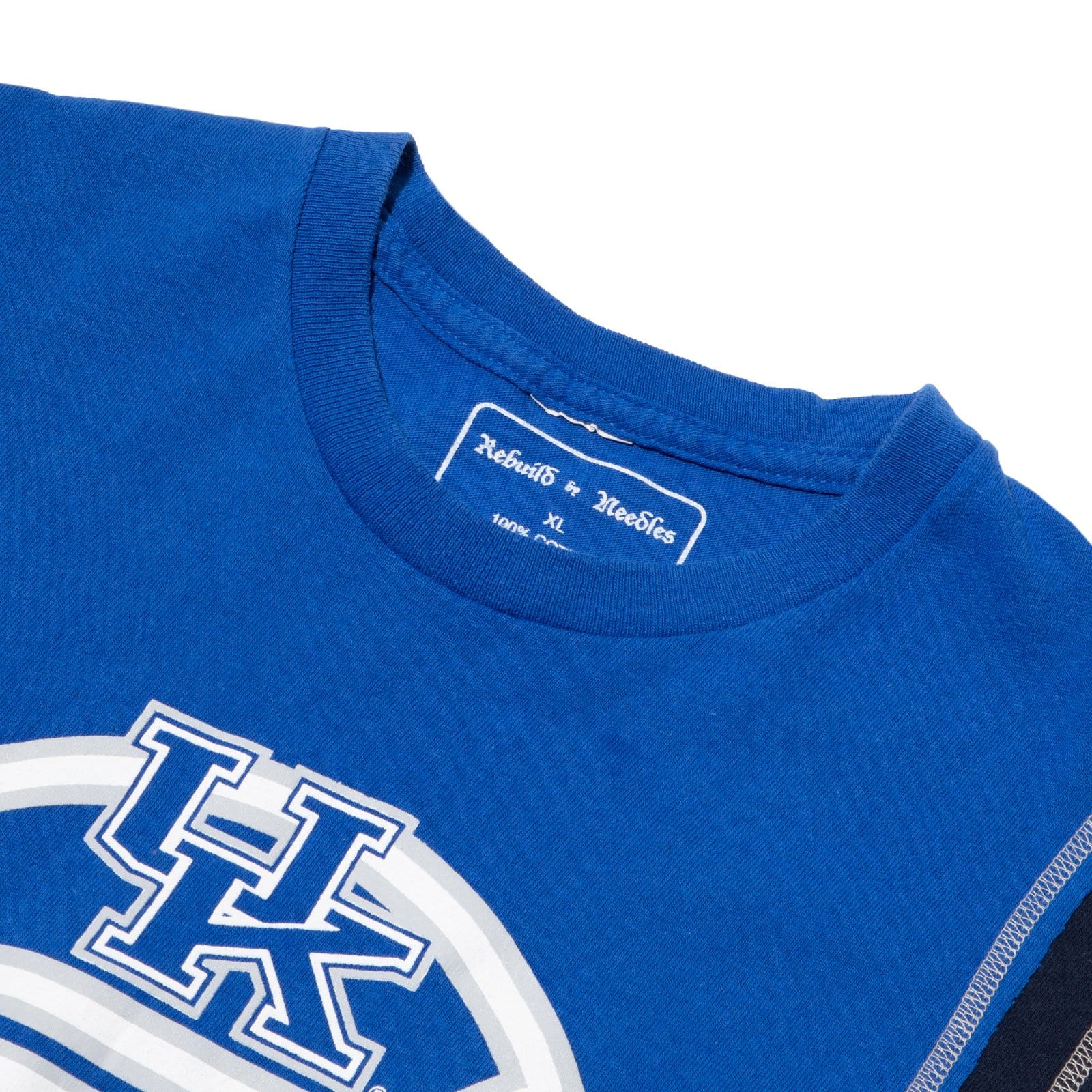 Needles T-Shirts ASSORTED / XL 7 CUTS SS TEE COLLEGE SS20 42