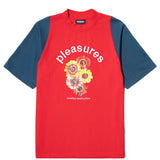 Pleasures T-Shirts DESTRUCTION HEAVY KNIT SS TEE