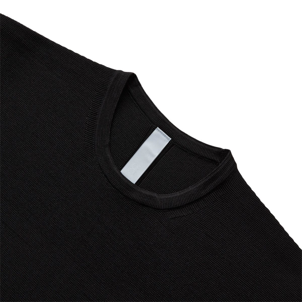 GARTER CREWNECK TEE 3 BLACK | Bodega