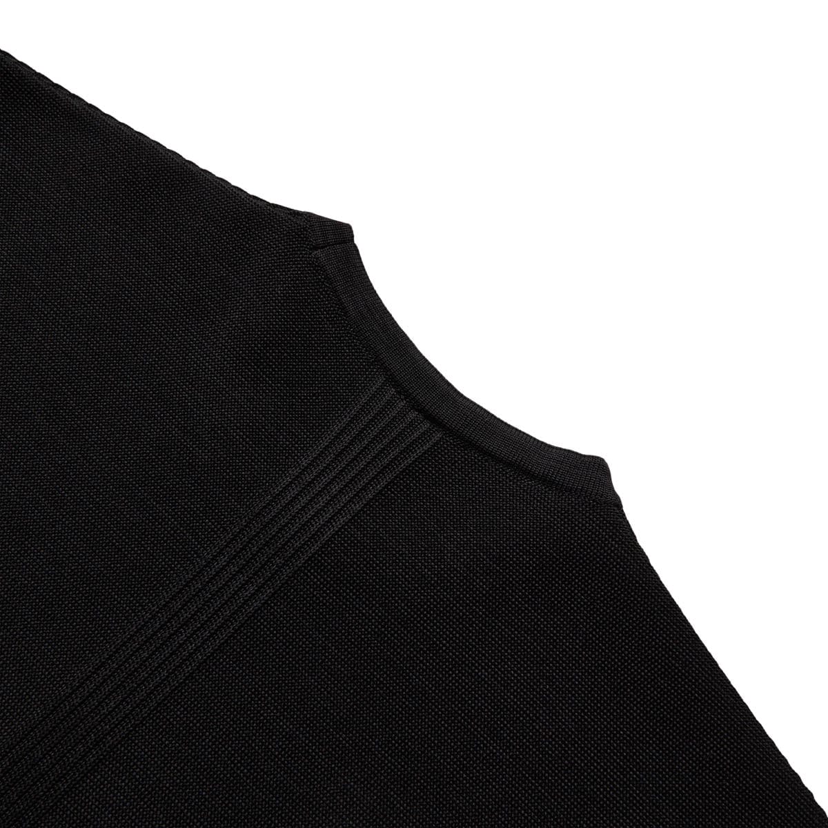 GARTER CREWNECK TEE 3 BLACK | Bodega