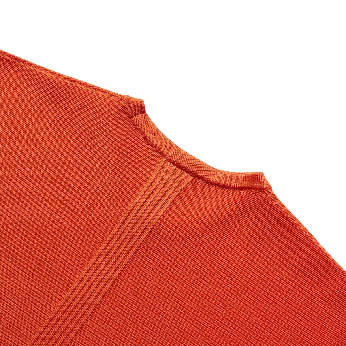 GARTER CREW NECK TEE 3 ORANGE | GmarShops