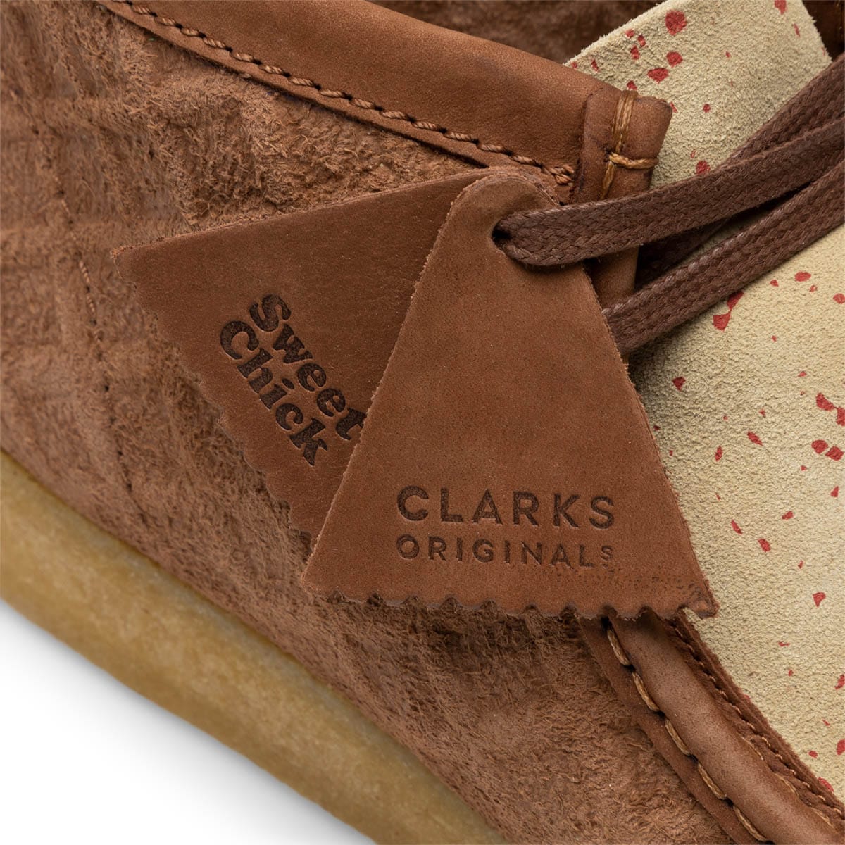 Sweet Chick x Clarks Wallabee Boots Natural Waffle - SELECTA BISSO