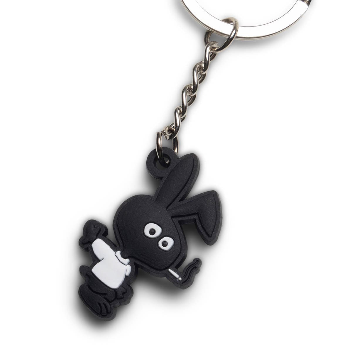 Cold World Frozen Goods Odds & Ends BLACK / O/S COLD BUNNY RUBBER KEY CHAIN