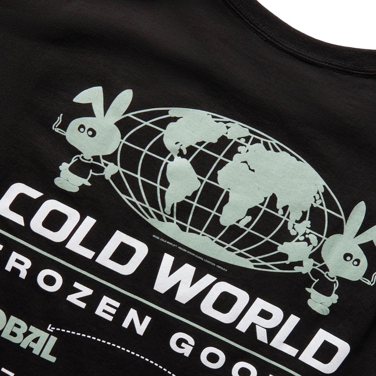 Cold World Frozen Goods T-Shirts GLOBAL LOGISTICS TEE