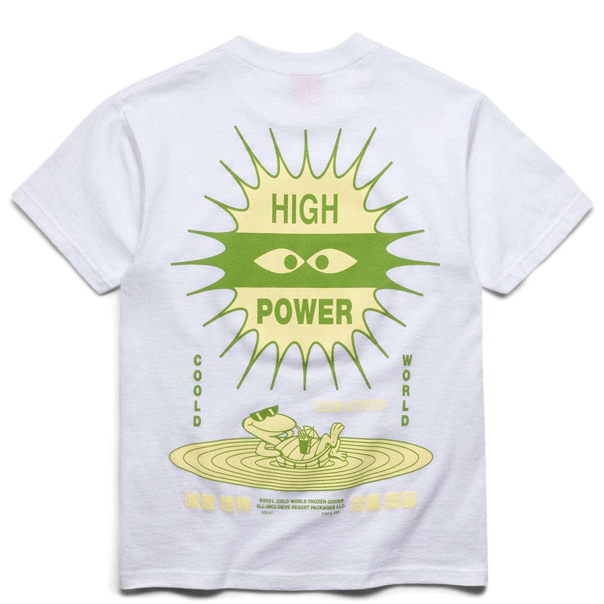 Cold World Frozen Goods T-Shirts HIGH POWER TEE
