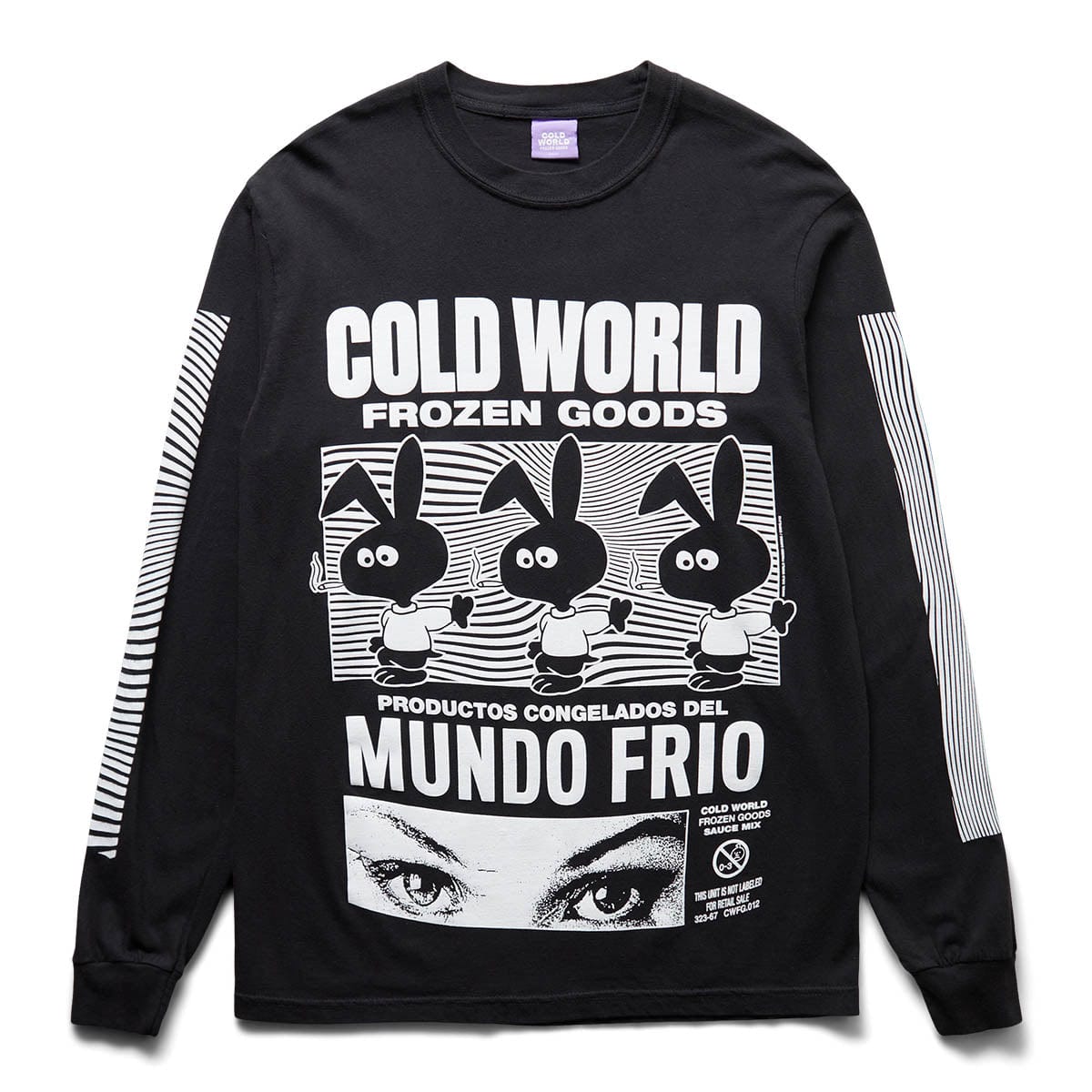Cold World Frozen Goods T-Shirts SAUCE BUNNY LONG SLEEVE