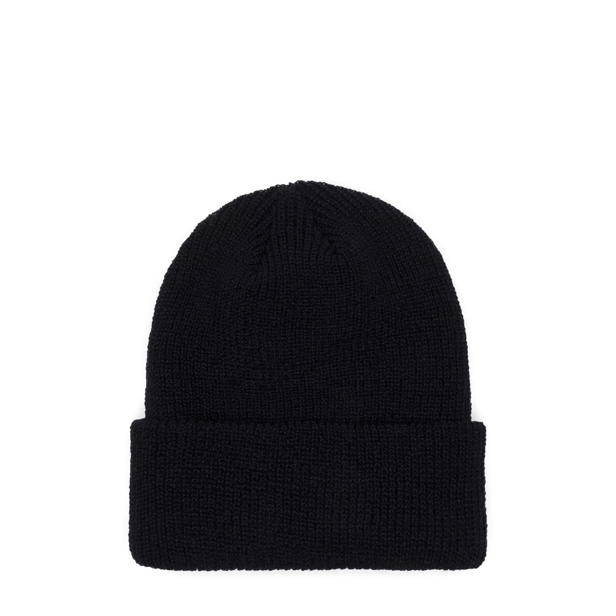 Cold World Frozen Goods Headwear BLACK / O/S WOVEN LABEL BEANIE