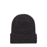 Cold World Frozen Goods Headwear CHARCOAL / O/S WOVEN LABEL BEANIE