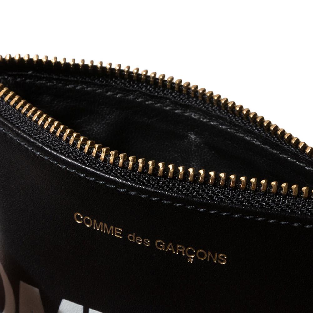 Comme Des Garçons Wallet Bags & Accessories BLACK / O/S HUGE LOGO