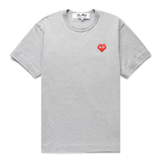Comme des Garçons Play T-Shirts PLAY INVADER HEART T-SHIRT