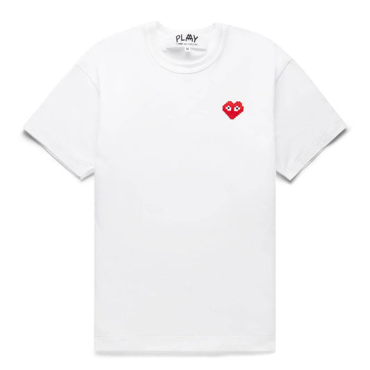 Comme des Garçons Play T-Shirts PLAY INVADER HEART T-SHIRT