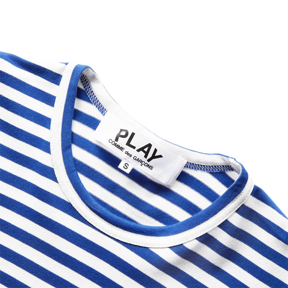 Comme des Garçons Play T-Shirts STRIPED LONG SLEEVE T-SHIRT