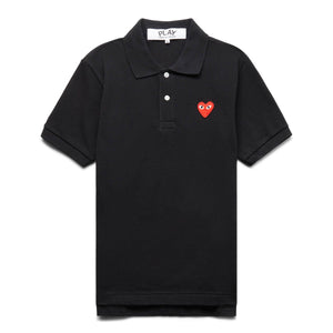 PLAY POLO SHIRT BLACK | Bodega