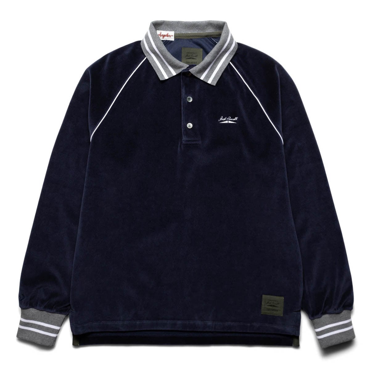Converse Shirts X TODD SNYDER VELOUR L/S RUGBY