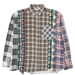 Needles Shirts ASSORTED / M 7 CUTS FLANNEL SHIRT SS21 12