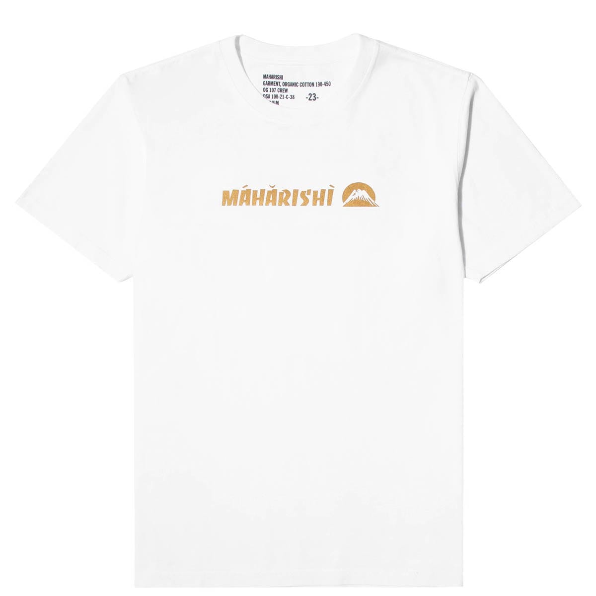 Maharishi T-Shirts MAHA GOLD TAILOR T-SHIRT