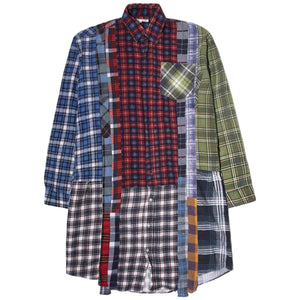 Needles Shirts ASSORTED / 2 FLANNEL shirt Grigio - 7 CUTS DRESS SS20 10