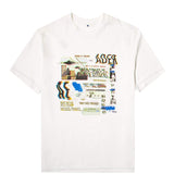 Ader Error T-Shirts SEMI-OVERSIZED GRAPHIC TOP