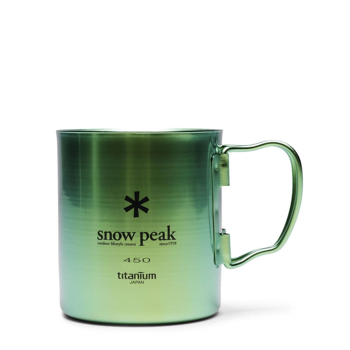 Snow Peak Bags & Accessories GREEN / O/S TITANIUM SINGLE CUP 450