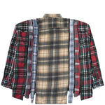 Load image into Gallery viewer, Needles Shirts ASSORTED / O/S 7 CUTS ZIPPED WIDE FLANNEL SHIRT SS21 4
