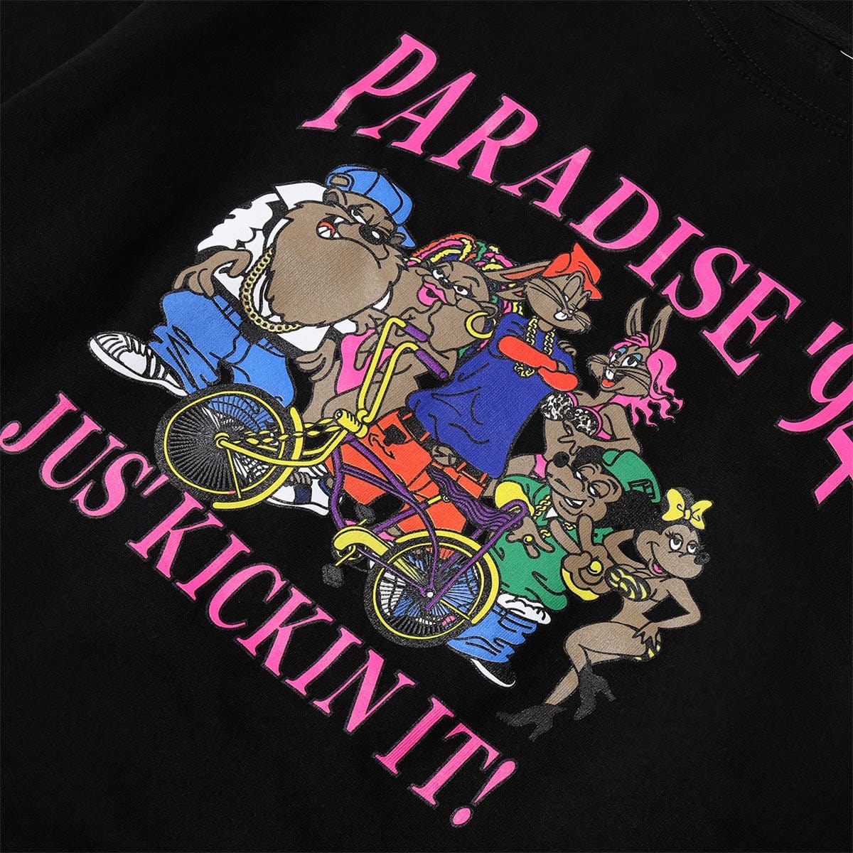 PARADIS3 Hoodies & Sweatshirts JUS KICKIN IT CREW
