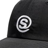 Stüssy Headwear BLACK / O/S WASHED NYLON SYMBOL LOW PRO