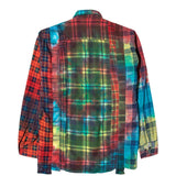 Needles Shirts ASST / M 7 CUTS FLANNEL TIE DYE SHIRT FW20 6