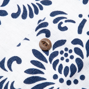 RRL Shirts WAYNE PRINT LINEN  CAMP SHIRT