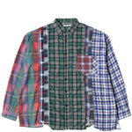 Load image into Gallery viewer, Needles Shirts ASSORTED / O/S FLANNEL SHIRT - WIDE 7 CUTS SHIRT SS20 16
