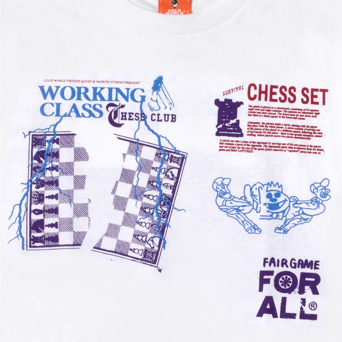 Cold World Frozen Goods T-Shirts WORKING CLASS TEE