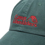 Load image into Gallery viewer, Liberaiders Headwear GREEN / OS CAMP LIBERAIDERS 6PANEL CAP
