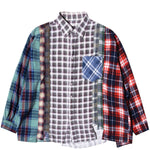 Load image into Gallery viewer, Needles Shirts ASSORTED / O/S FLANNEL SHIRT - WIDE 7 CUTS SHIRT SS20 13

