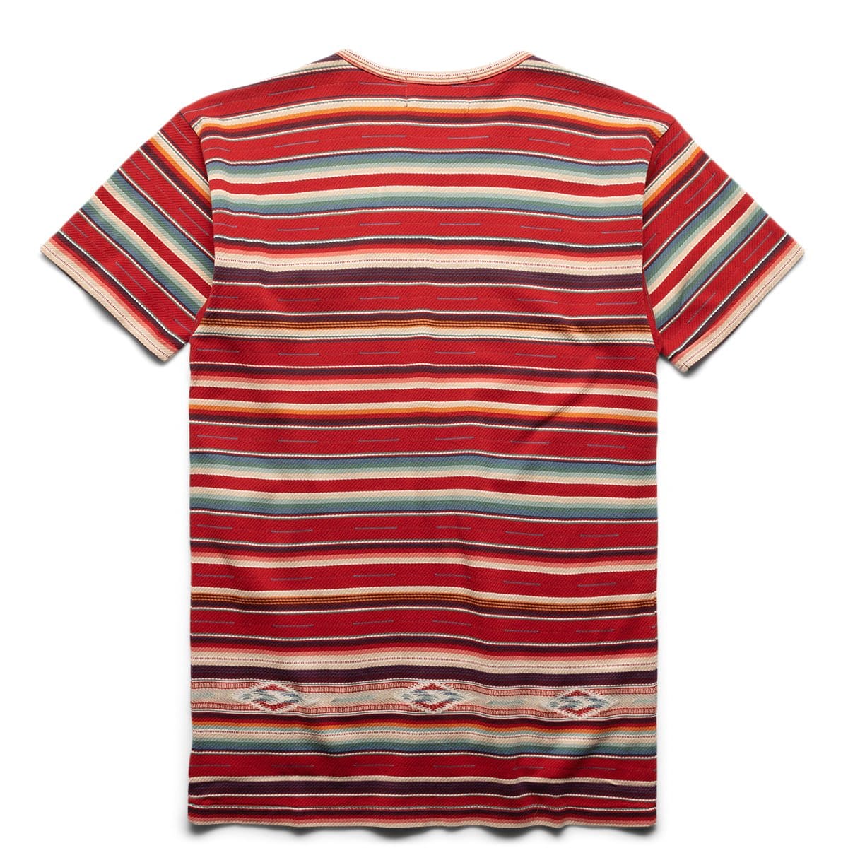 RRL T-Shirts JACQUARD JERSEY SS POCKET CREW