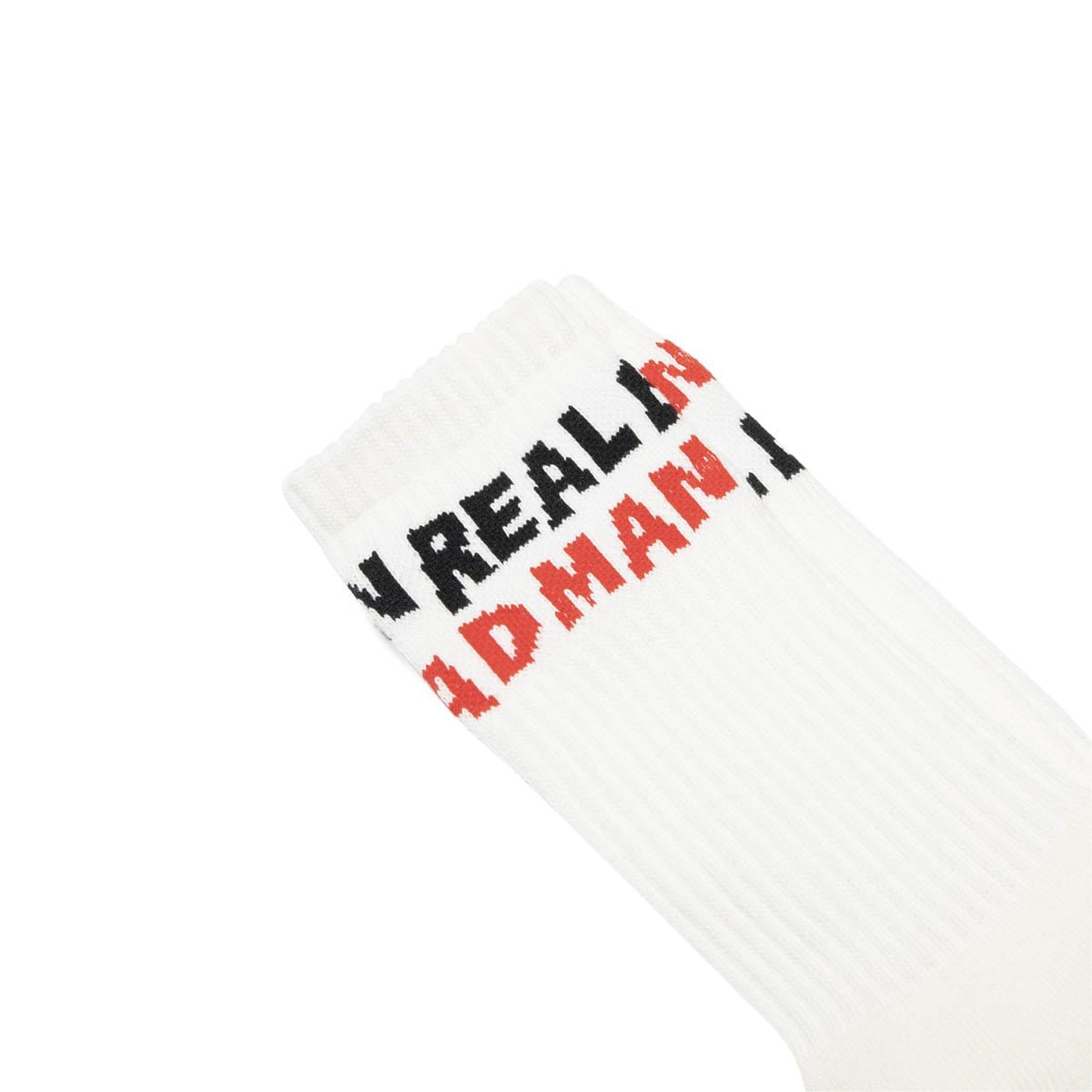 Real Bad Man Bags & Accessories RED / BLACK / O/S REAL BAD SPELLOUT SOCKS