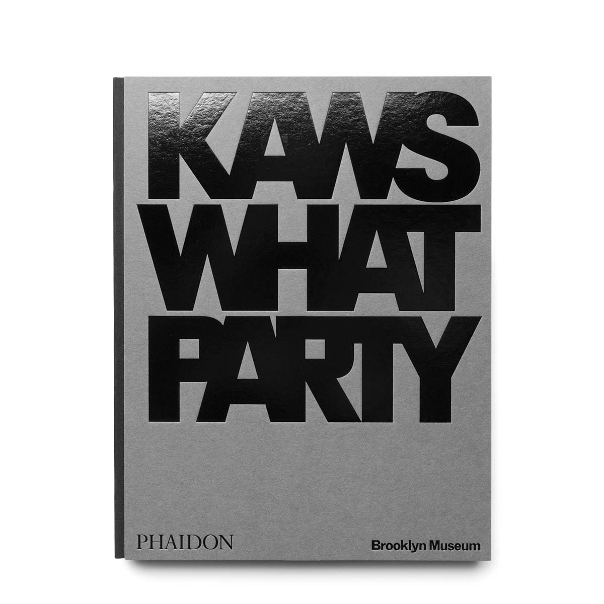 Bookdega Books BLACK / O/S KAWS: WHAT PARTY (BLACK HARDCOVER)