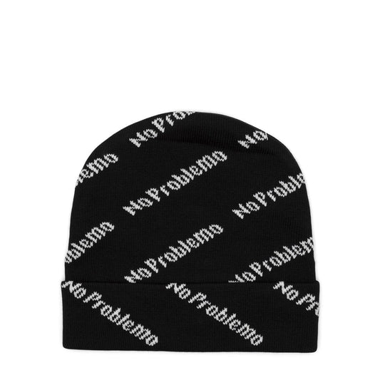 Aries Headwear BLACK / O/S NO PROBLEMO REPEAT BEANIE