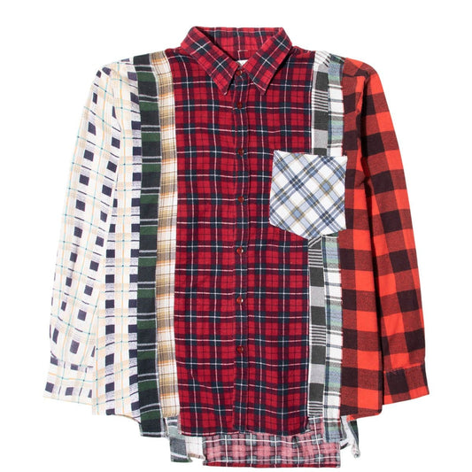 Needles Shirts ASSORTED / S 7 CUTS FLANNEL SHIRT SS21 2