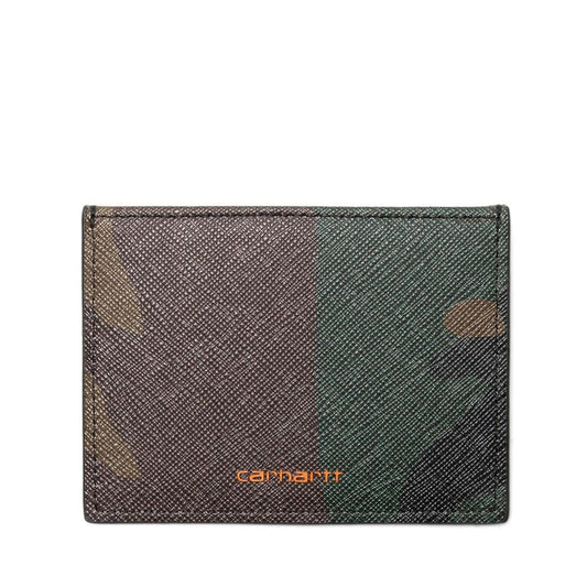 Carhartt W.I.P. Bags & Accessories CAMO LAUREL/ORANGE / OS COATED CARD HOLDER