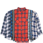 Load image into Gallery viewer, Needles Shirts ASSORTED / O/S 7 CUTS ZIPPED WIDE FLANNEL SHIRT SS21 9
